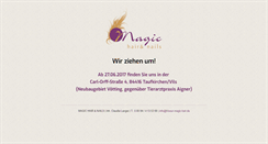 Desktop Screenshot of friseur-magic-hair.de